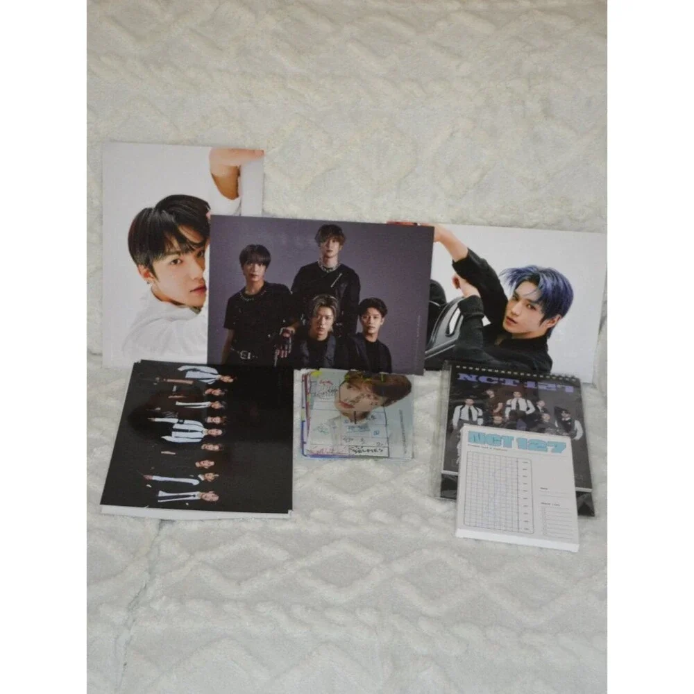 NCT 127 2020 & 2021 Postcard, Posters & Photos Bundle Kpop Boyband set